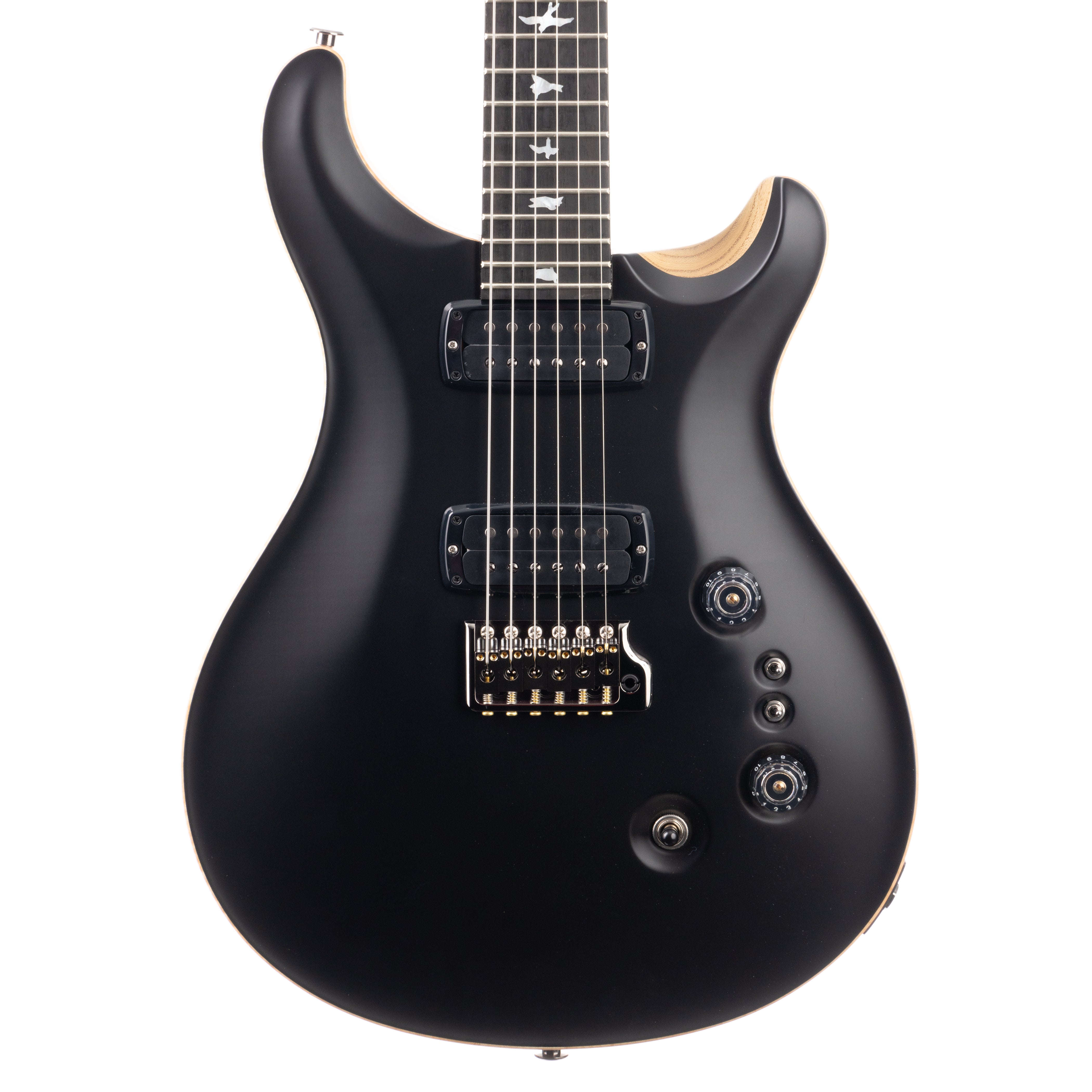PRS Wood Library Custom 24-08 Torrified Flame Maple - Satin Black