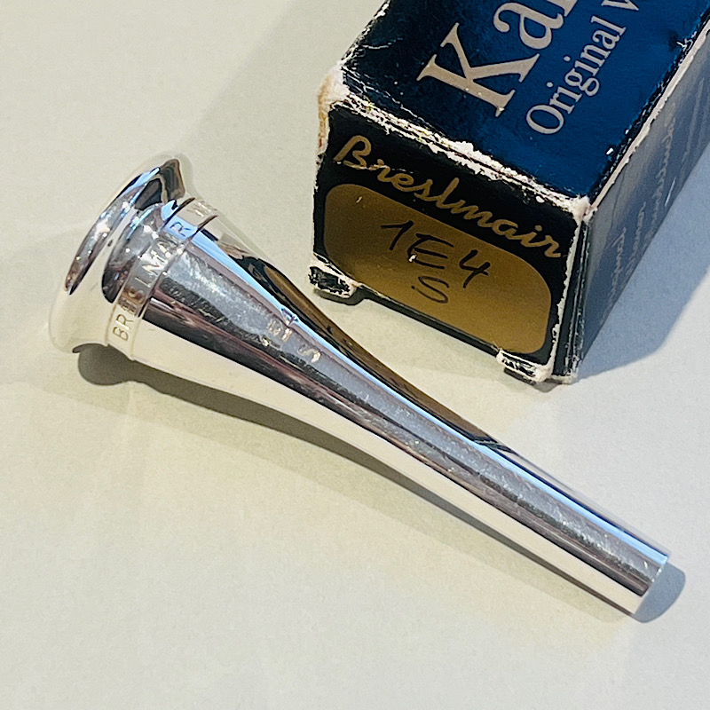 中古品/HR21】ブレゼルマイヤー / フレンチホルン用マウスピース 1E4S