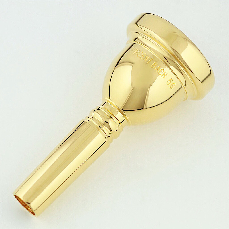 特注メッキ】バック / 細管ユーフォニアム用マウスピース スタンダード