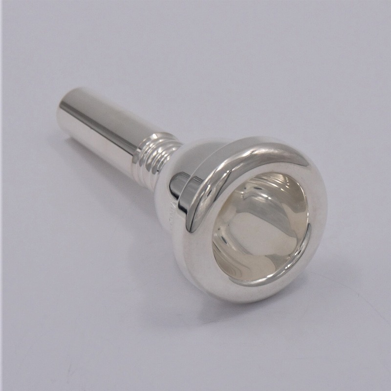 バック / 太管トロンボーン用マウスピース スタンダード / 銀メッキ