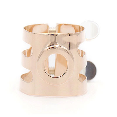 ウッドストーン / B♭クラリネット用リガチャー SSPGP（総銀/ピンク