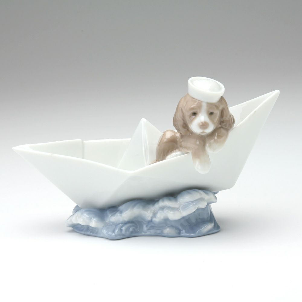 リヤドロ お船に乗って 6642 | ブランド洋食器専門店ル・ノーブル 公式