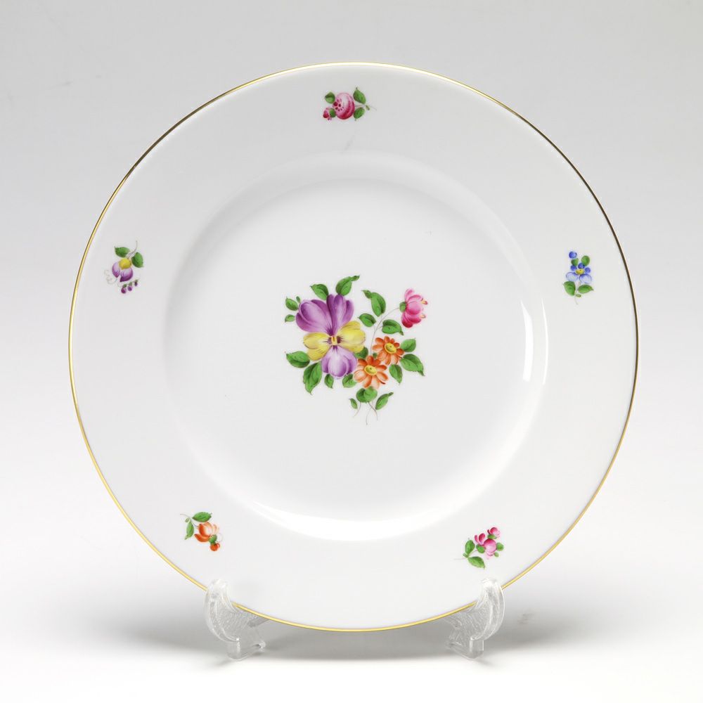 アウガルテン（AUGARTEN） 忘れな草（6690） プレート 20cm（001