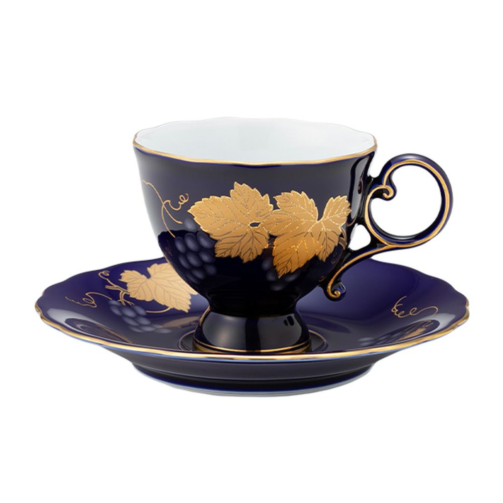 香蘭社 オーキッドレース コーヒーカップ＆ソーサー 200ml 5客セット