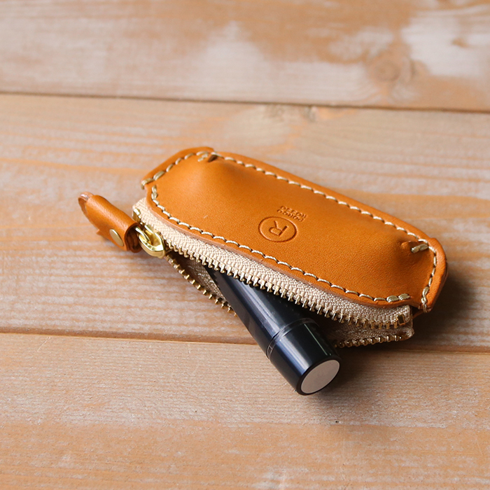 ビーンズスタンプケース[sokunou] ｜革鞄・革小物のPORCO ROSSO