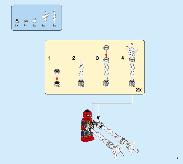 LEGO Instructions for set 76185 Spider-Man at the Sanctum Workshop