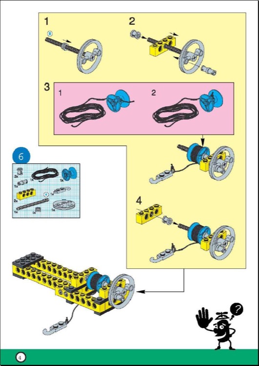 LEGO Instructions for set 9680 Energy Work, Power Starter Set
