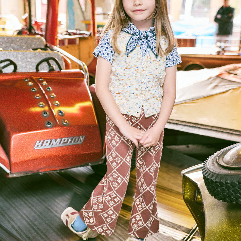 D1】Misha&Puff（ミーシャアンドパフ）2026SS A-PANT -COLA FLORA