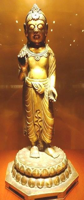 美しき高麗鉄仏】◇高麗仏 半跏思惟像 仏像 ◇検）新羅仏 天平仏 飛鳥