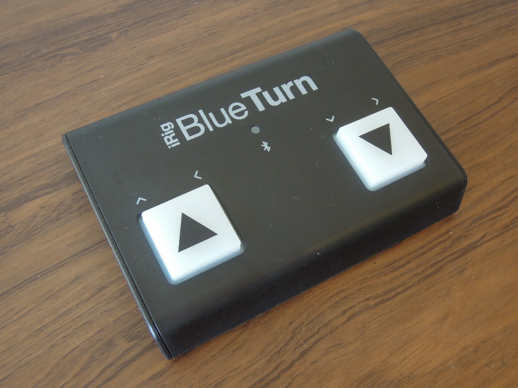 IK MULTIMEDIA/ iRig BlueTurnは弾き語りで使える！ – ギター部