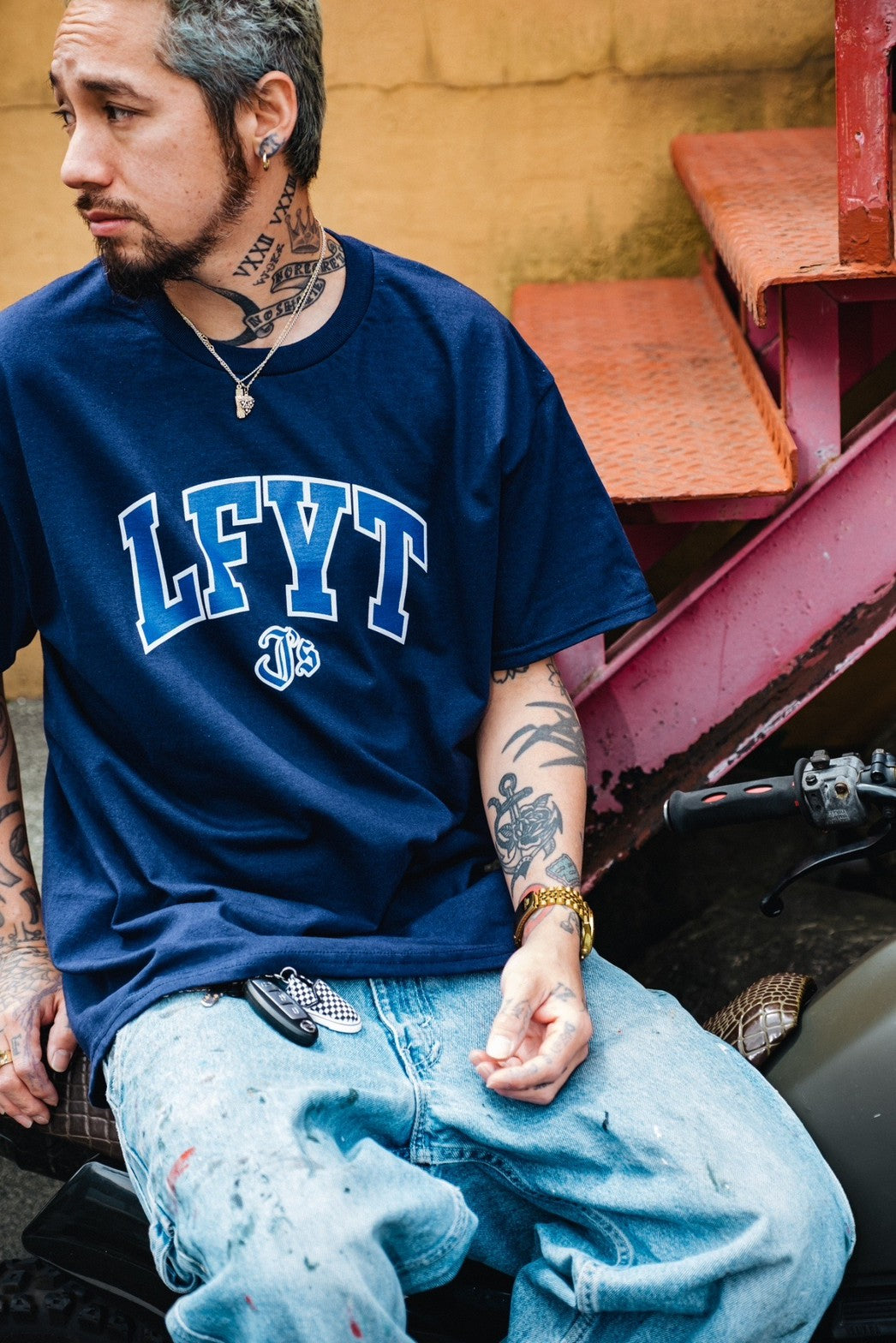 JSF ブラックパーカー (The BONEZ RIZE Jesse RIZE Tシャツ Lサイズ