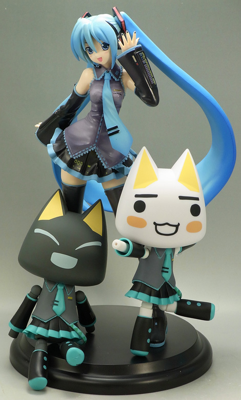 リボルテック どこでもいっしょ トロ クロ 初音ミクver