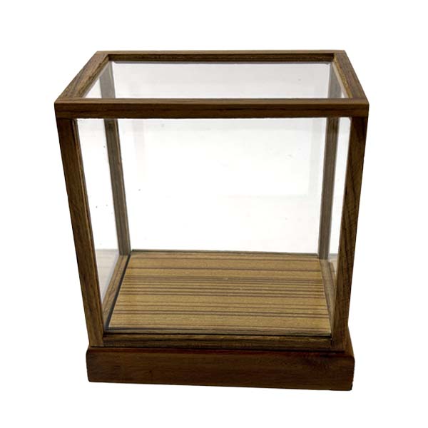 株式会社ライム / 木製3段棚背面ガラス扉ショーケースNID2