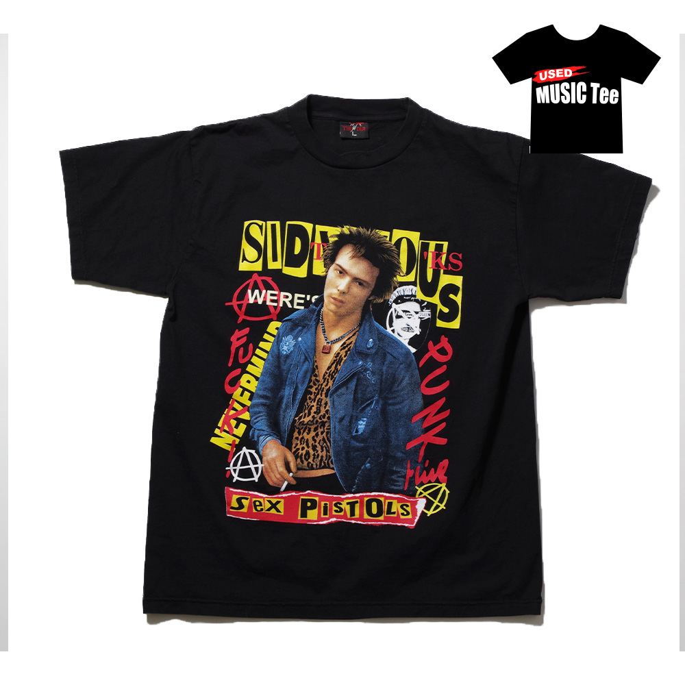 s*o様 90sシドヴィシャス Tシャツ 90s Sid Vicious Print S/S Tee