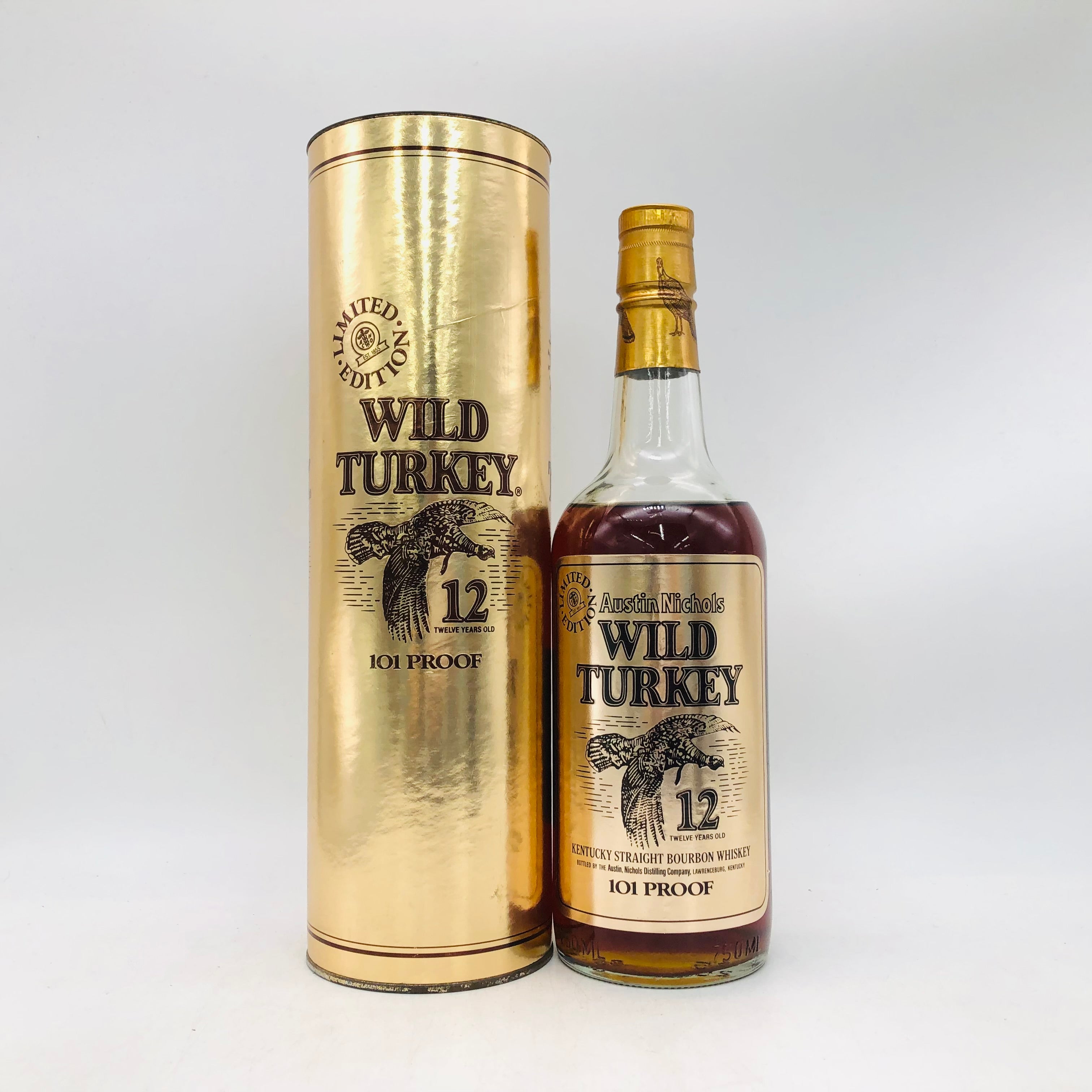 Wild Turkey ワイルドターキー 12年 ゴールド 750ml 50.5% 箱あり – お