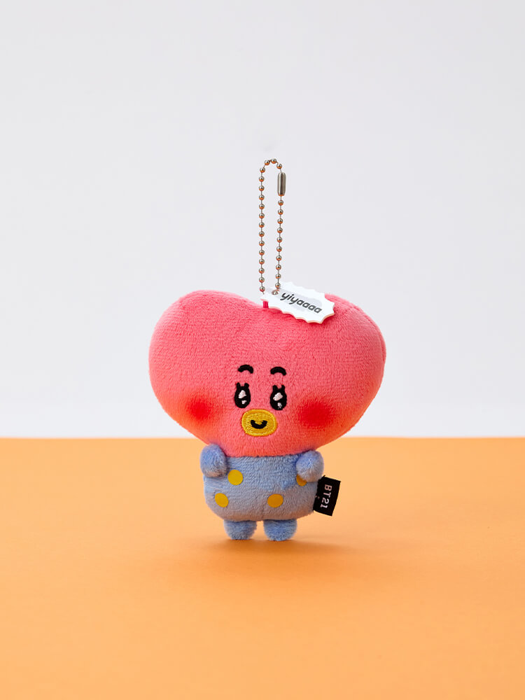 BT21 Today's Face Heartbeat Plush Keyring – LINE FRIENDS_US