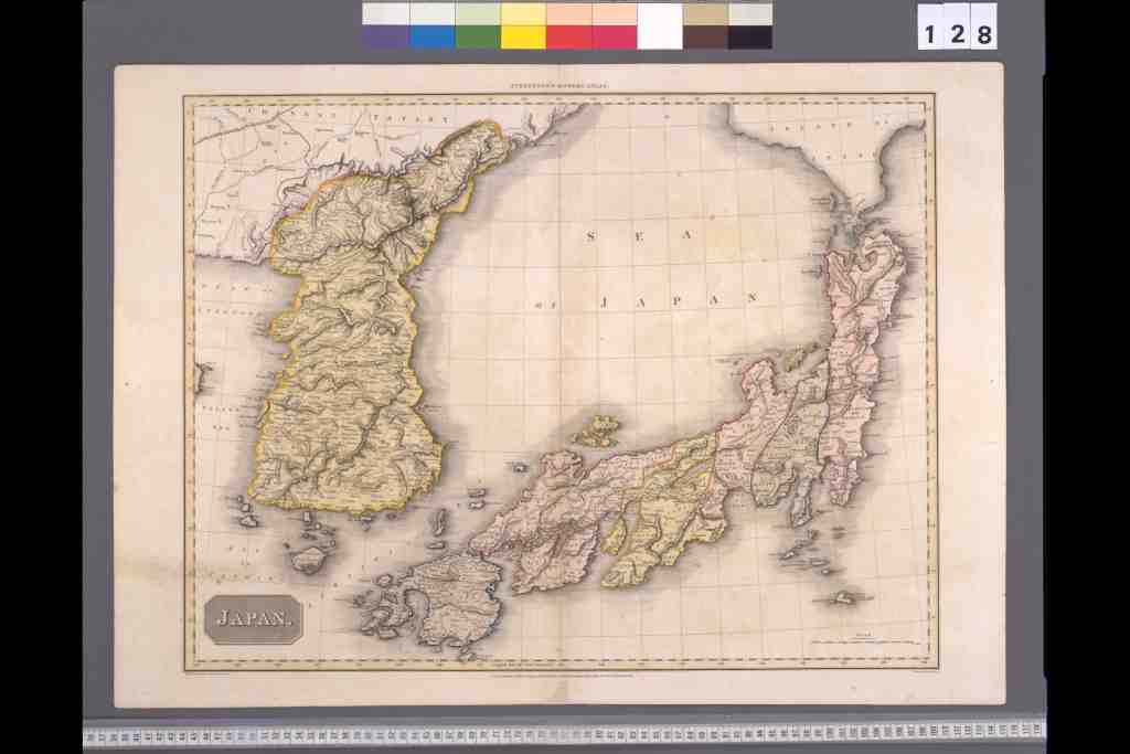西洋古版日本地図一覧 - 1800年代