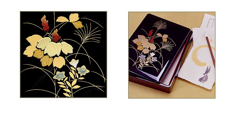 宮内庁御用達 漆器 山田平安堂】小箱 秋草 | 漆器 山田平安堂 WEB本店