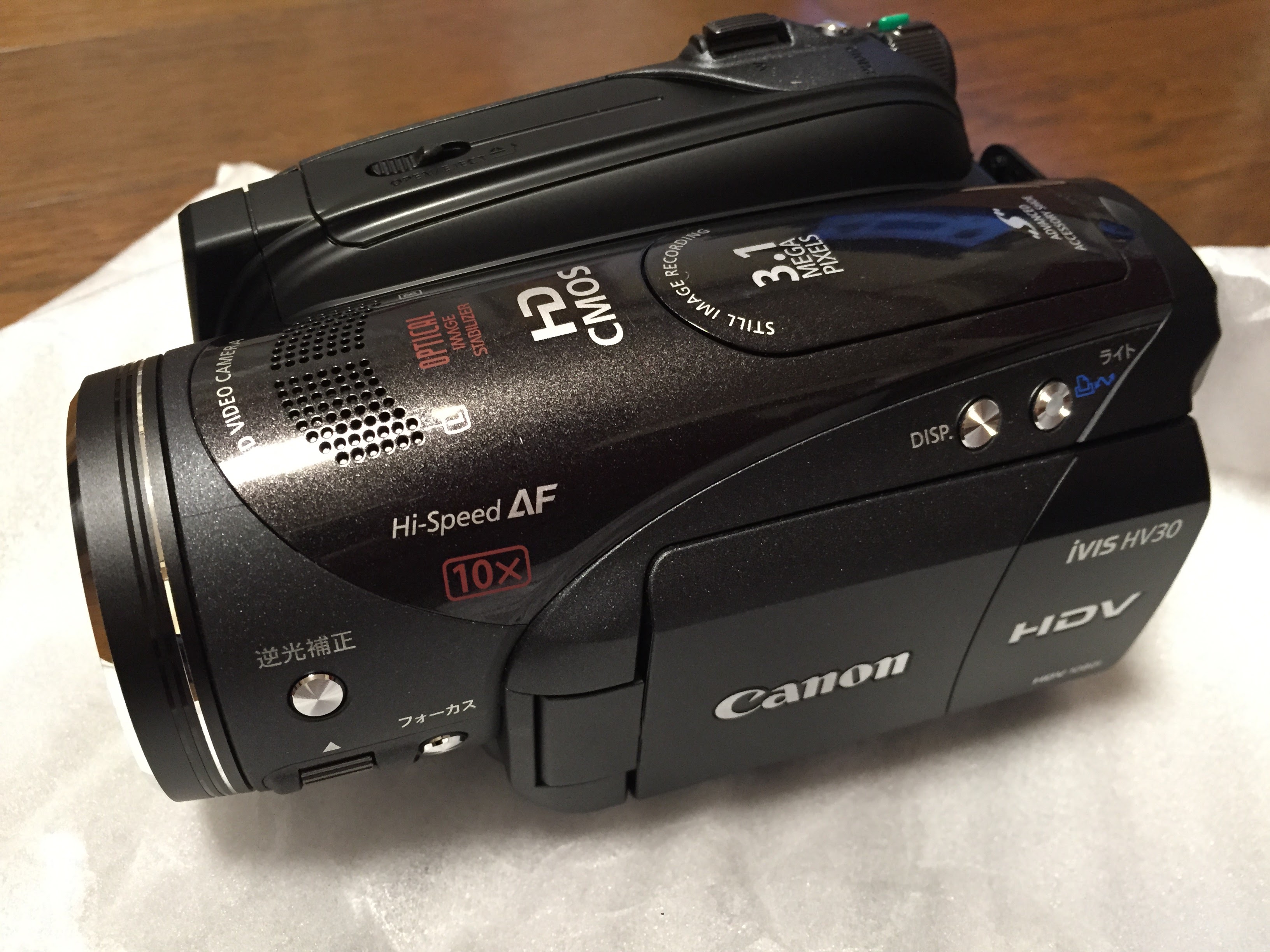 Canon☆キャノン☆iVIS HV30☆ビデオカメラ☆miniDVの再生機にも CANON