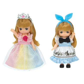 LW－22 ミキちゃんマキちゃんドレスセット にじいろプリンセス