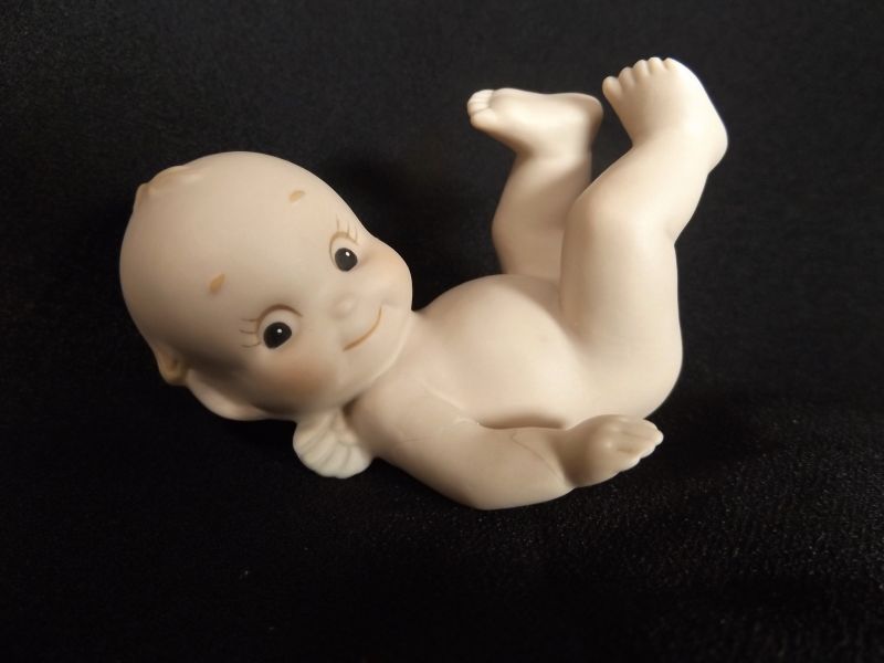 ビンテージデビル 悪魔キューピーアンティークビスクドールローズオニール