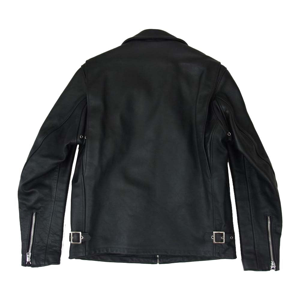 schott ショット 643 ライナー付き シングル ライダース ブラック系 40