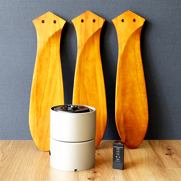 Modern Collection シーリングファン REAL wood blades JE-CF025