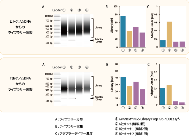 GenNext® NGS Library Prep Kit -KODEasy®- - 製品情報 | バイオ事業
