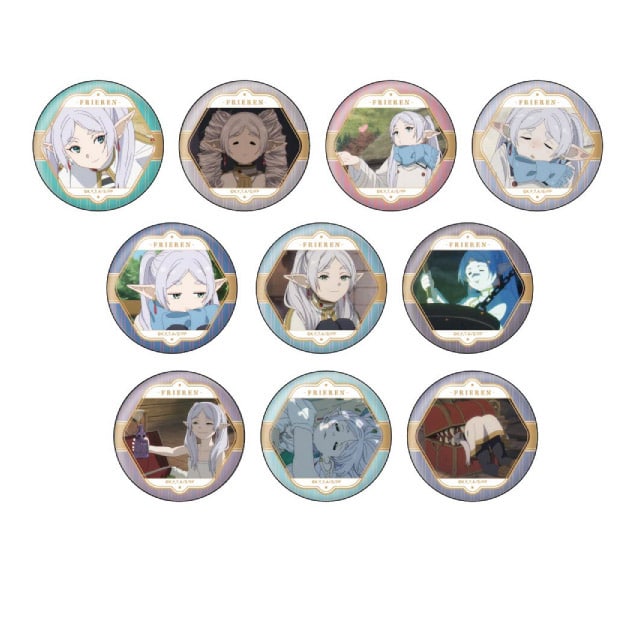 葬送のフリーレン フラワーガーデン カフェ 缶バッジ フリーレン 5