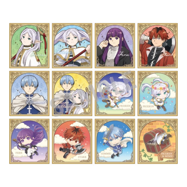 BOX】『葬送のフリーレン』トレーディングミニ色紙 : サンデー