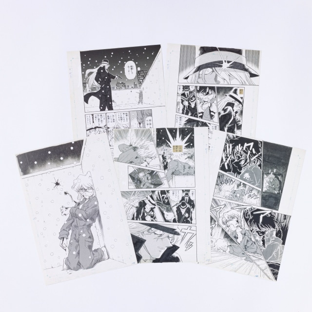 名探偵コナン 複製原稿 複製色紙