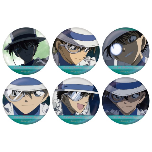 名探偵コナン 怪盗キッド 缶バッジ 22点まとめセット 連載30周年記念