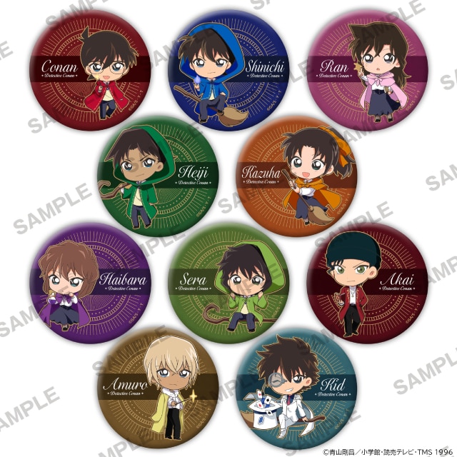 名探偵コナン 服部平次 缶バッジ アクリルスタンド グッズセット 纏め