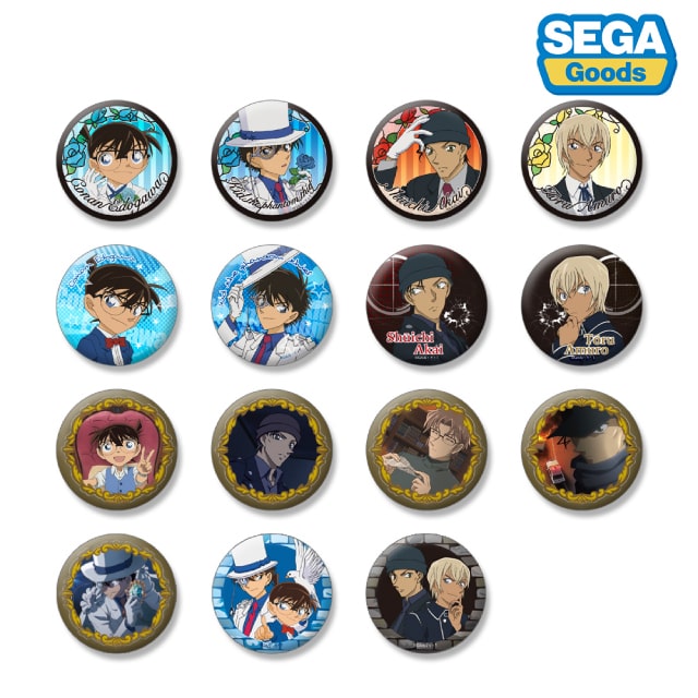 名探偵コナン 赤井秀一 公式アプリ 缶バッジ 緋色の弾丸 限定 2個セット