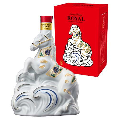 2025年 干支ボトル 3本セット 巳歳ボトルサントリー ローヤル オールド