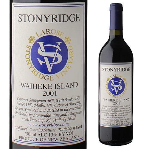 ストーニーリッジ ラローズ 2001750mlニュージーランド オークランド