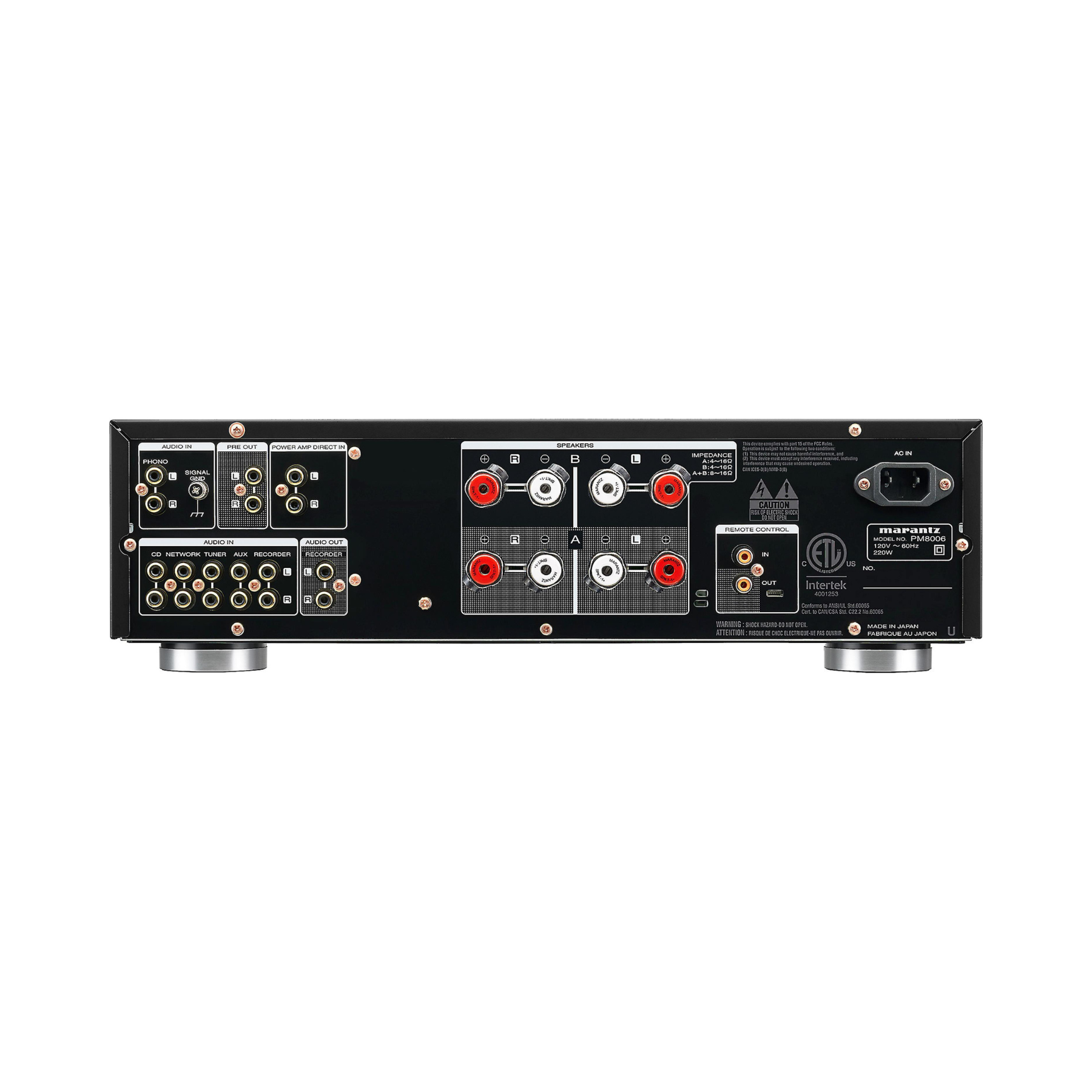 Marantz PM8006 Integrated Amplifier with New Phono-EQ - Clearance