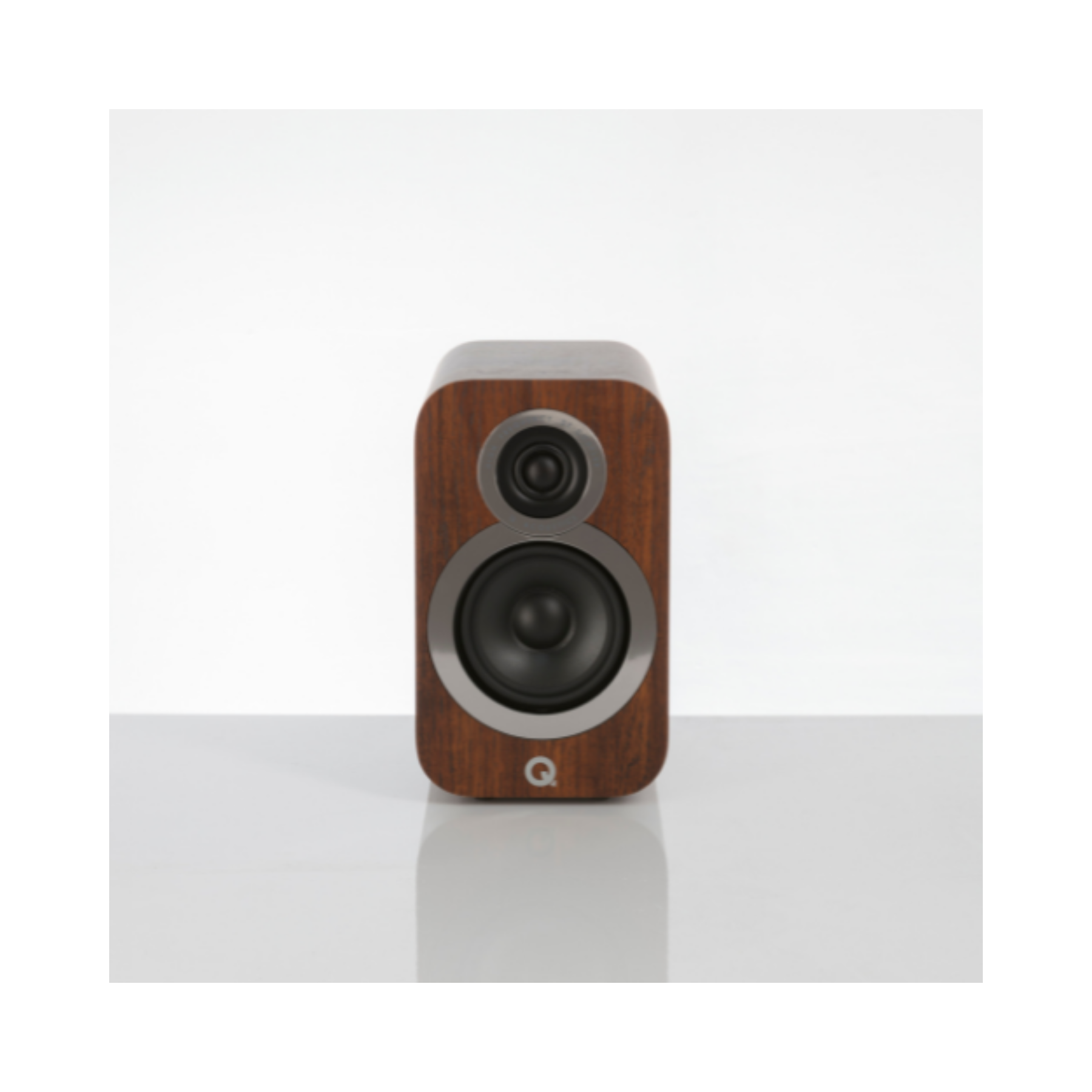 Q Acoustics 3010i Bookshelf Speakers (English Walnut) - Clearance