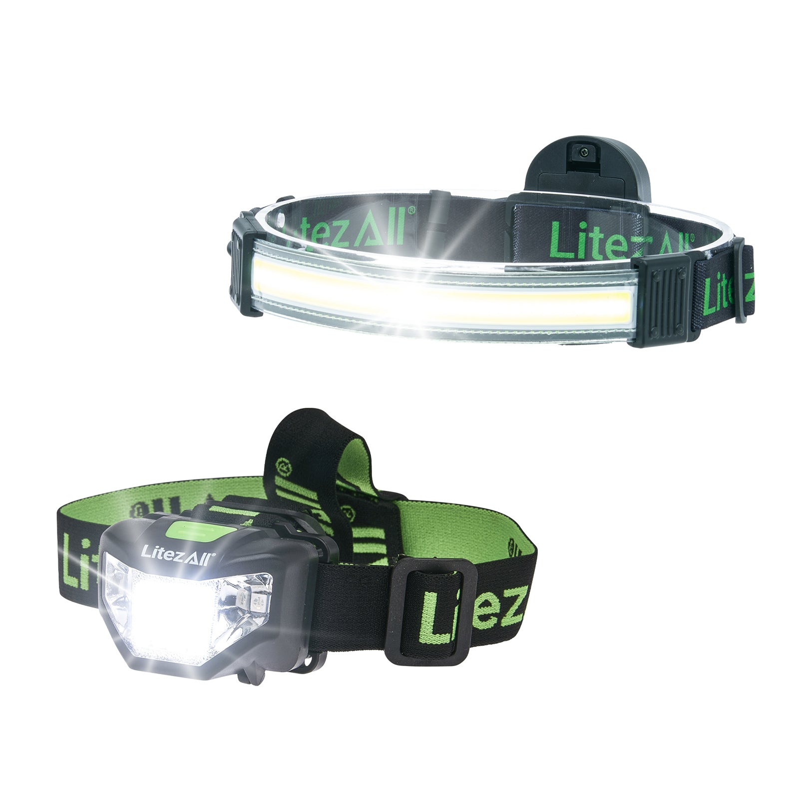 LitezAll® Briteband® Headlamp + 4-Mode Headlamp - LitezAll