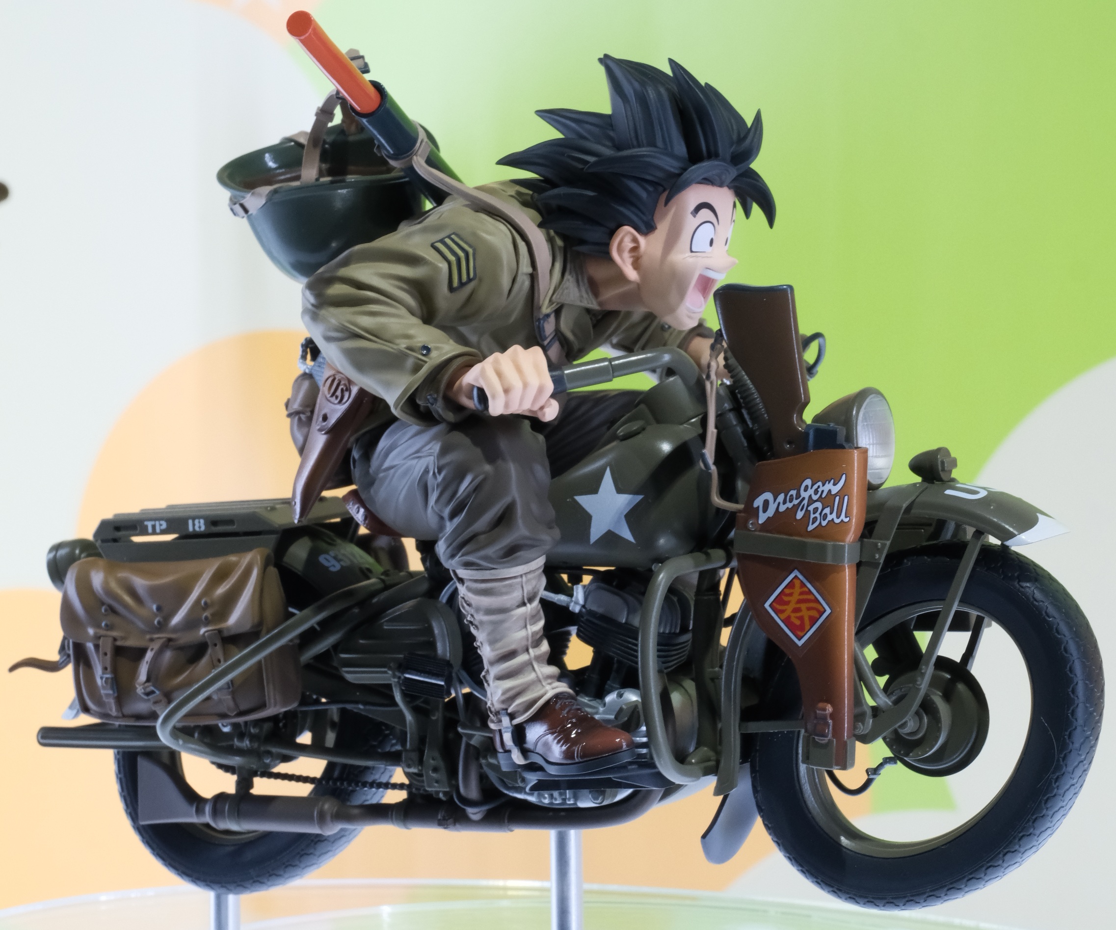 デスクトップリアルマッコイEX 孫悟空&孫悟空&バイク ドラゴンボール