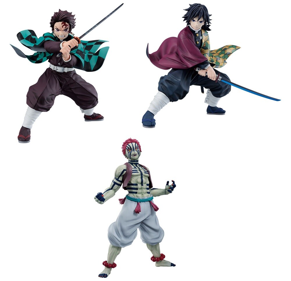 鬼滅の刃 一番くじ〜上弦の参〜 フィギュア全種 一