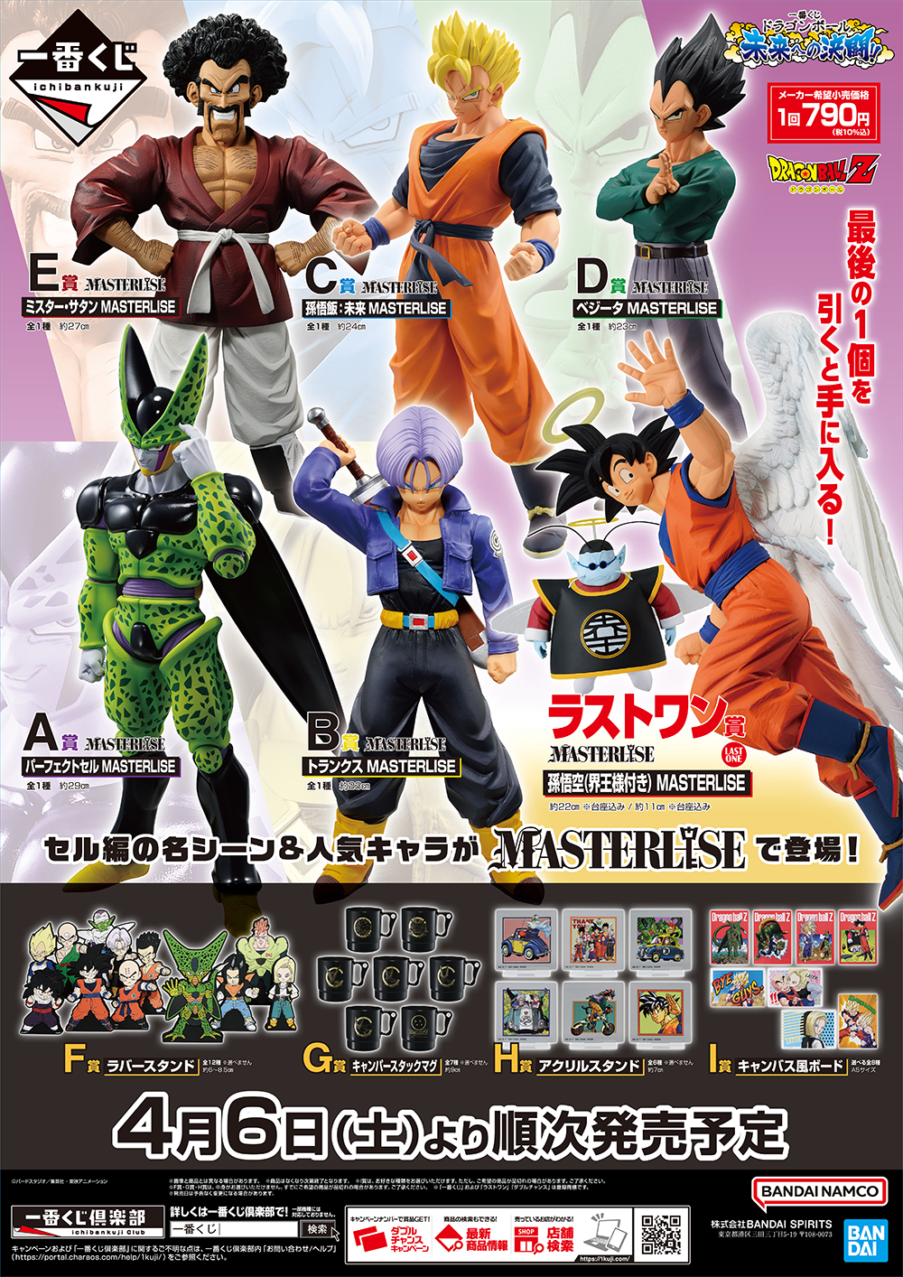 一番くじ ドラゴンボール 未来への決闘‼【全取扱店舗の検索 公開】4月