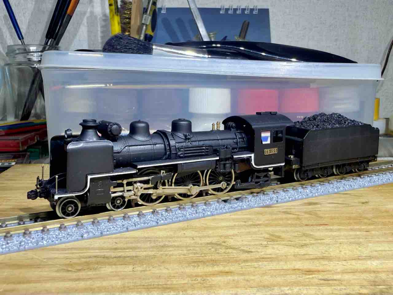 鉄道模型］Nゲージ 中村精密 C51 金属製 ② 鉄道模型］Nゲージ 中村