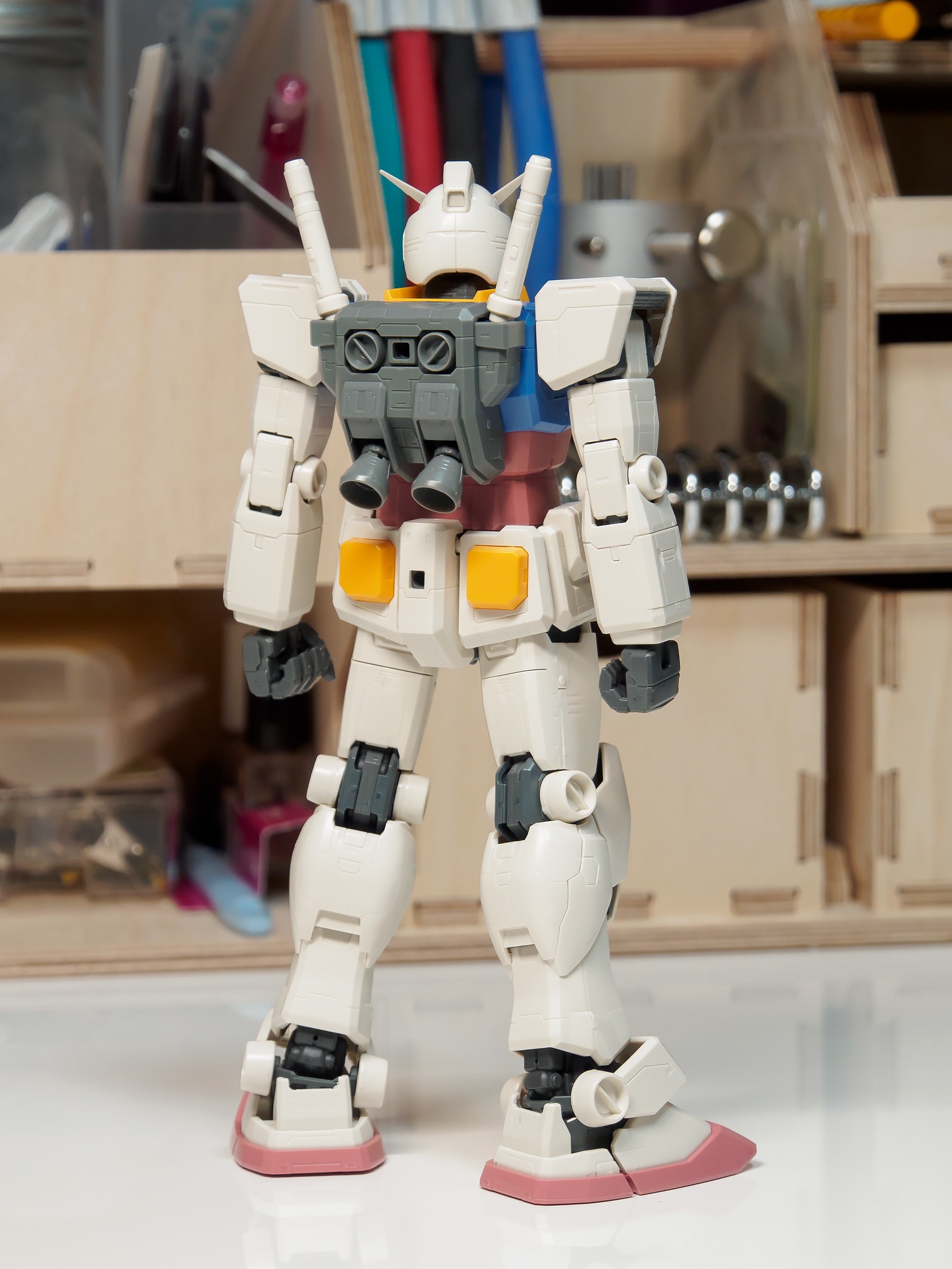 MG ガンダム Ver. ONE YEAR WAR 0079製作1／仮組み : ずっとプラモデル