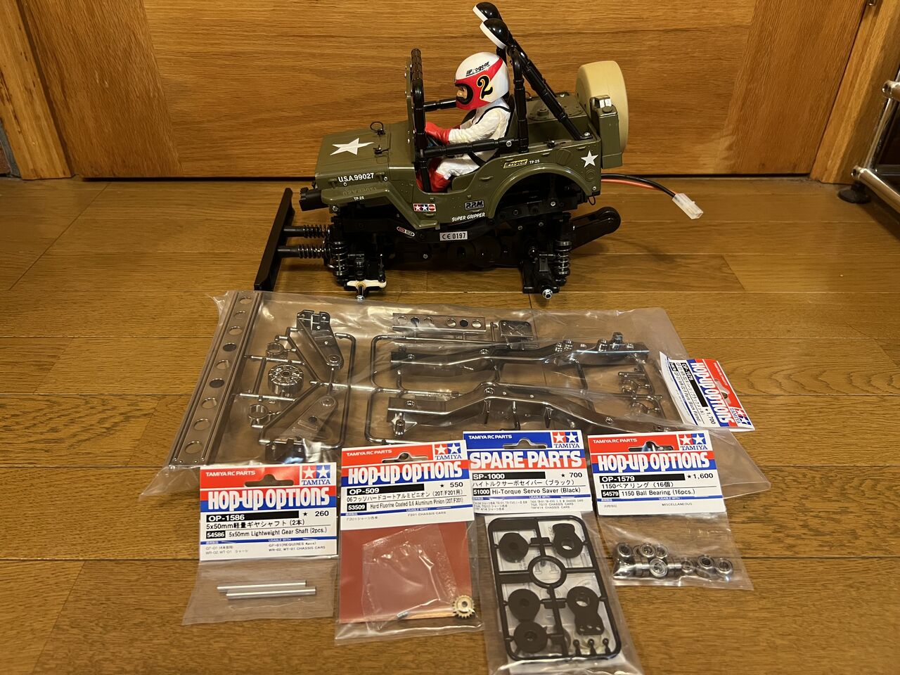 ◇タミヤ⁄WR-02⁄カスタム人形☆ワイルドウイリー2 タミヤ WR-02 ワイルド