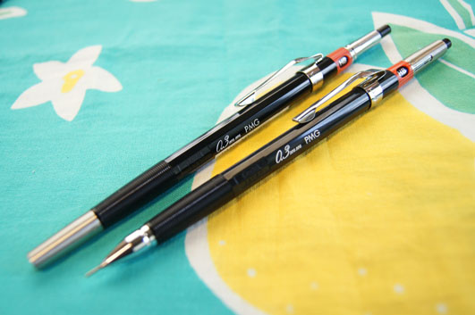 ぺんてる「メカニカグラフ PMG」レビュー : テーゲー日記 〜文具と