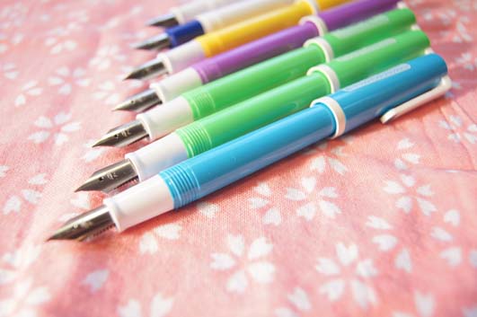 セーラー「クリアキャンディ 万年筆」レビュー : テーゲー日記 〜文具