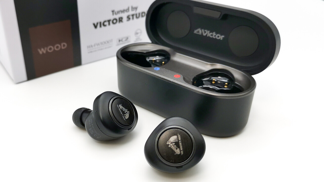 Victor☆ワイヤレスイヤホンHA-FW1000T☆超美品☆除菌クリーニング済