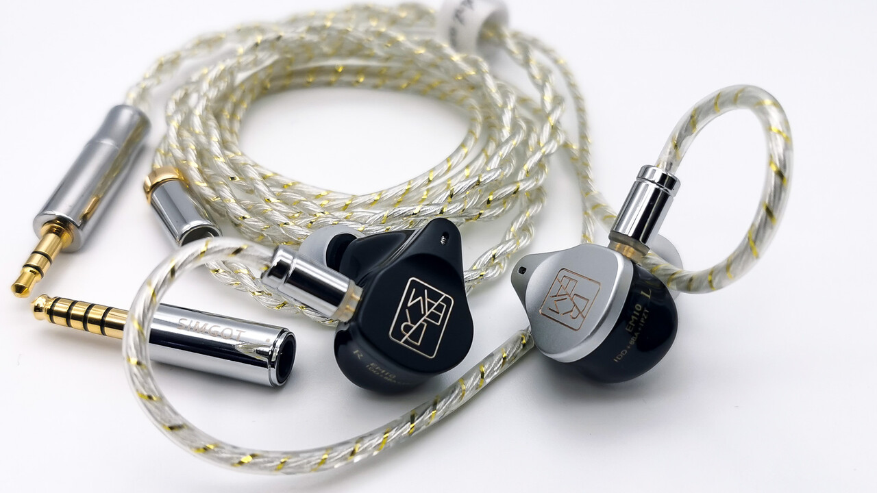 棚からレビュー】 「SIMGOT EM10」 やや地味ながら1DD+8BA+1PZTの10