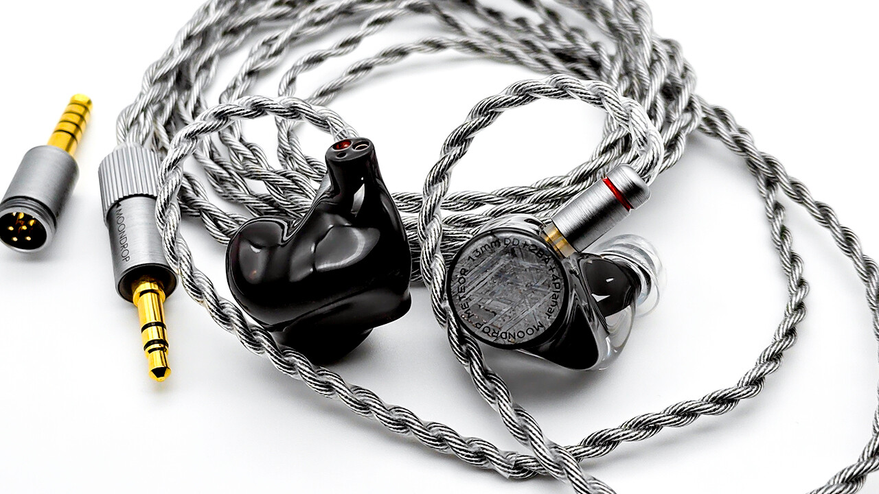 水月雨「Moondrop Meteor - 流星」 隕石を使った特徴的デザインに1DD+